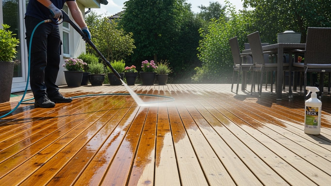 Deck Cleaning